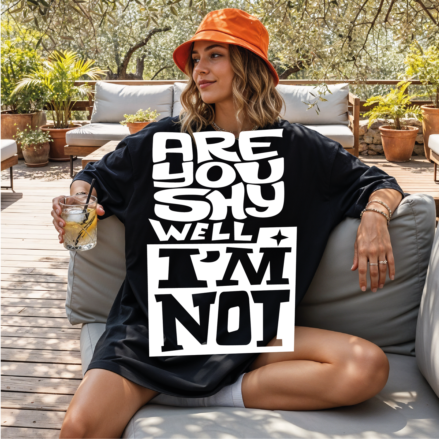 ARE YOU SHY? I AM NOT!