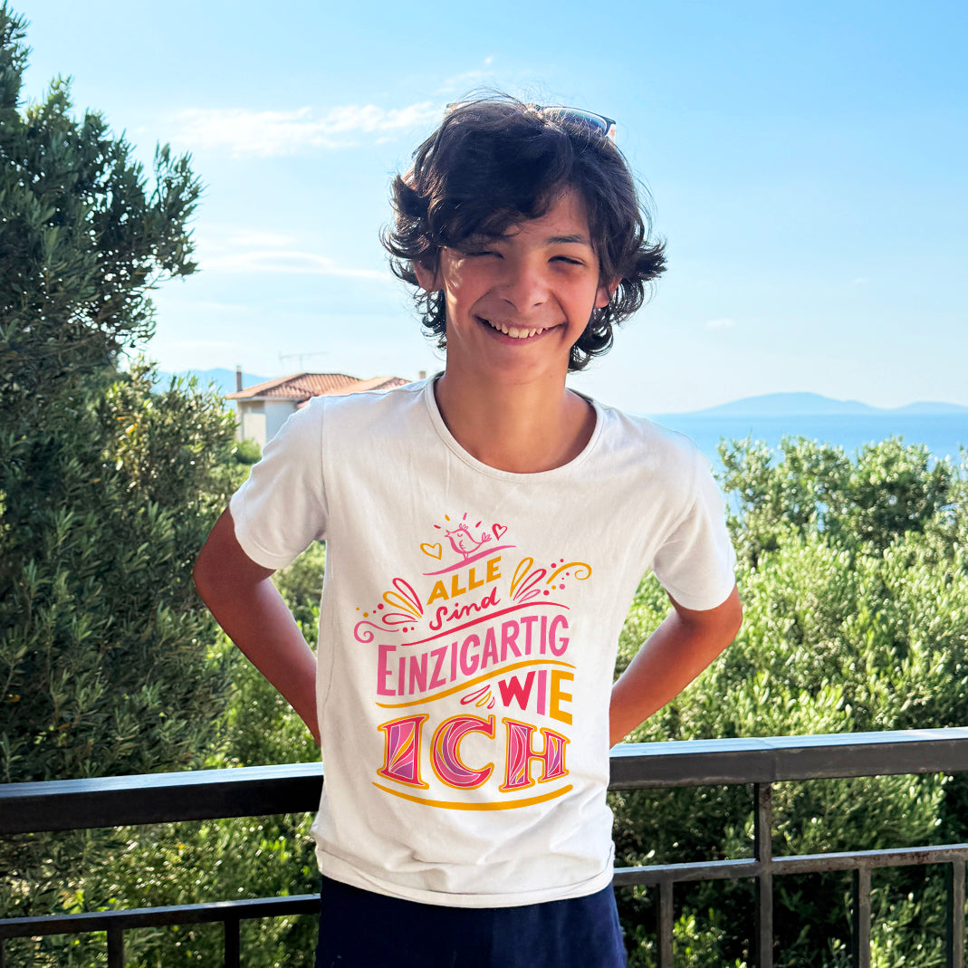 T-shirt  Tous Uniques ALL| Mixte | 100% Coton peigné