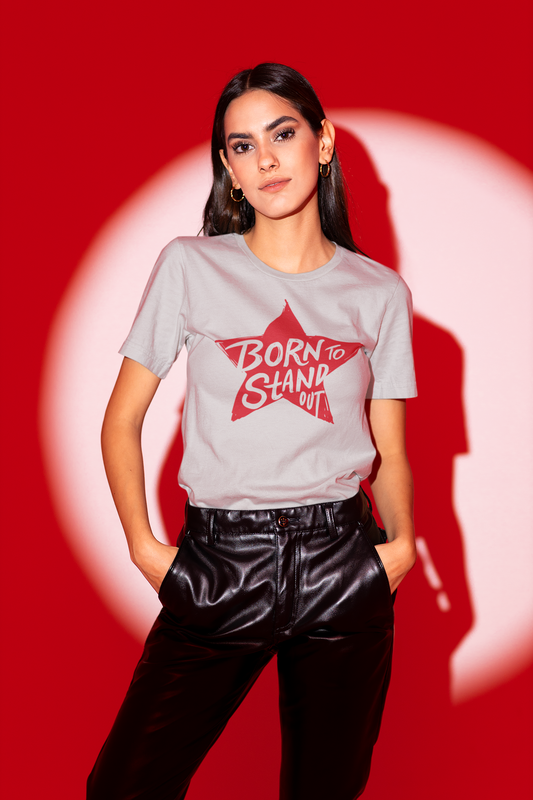 BORN TO STAND OUT Athletic Heather Unisex T-Shirt