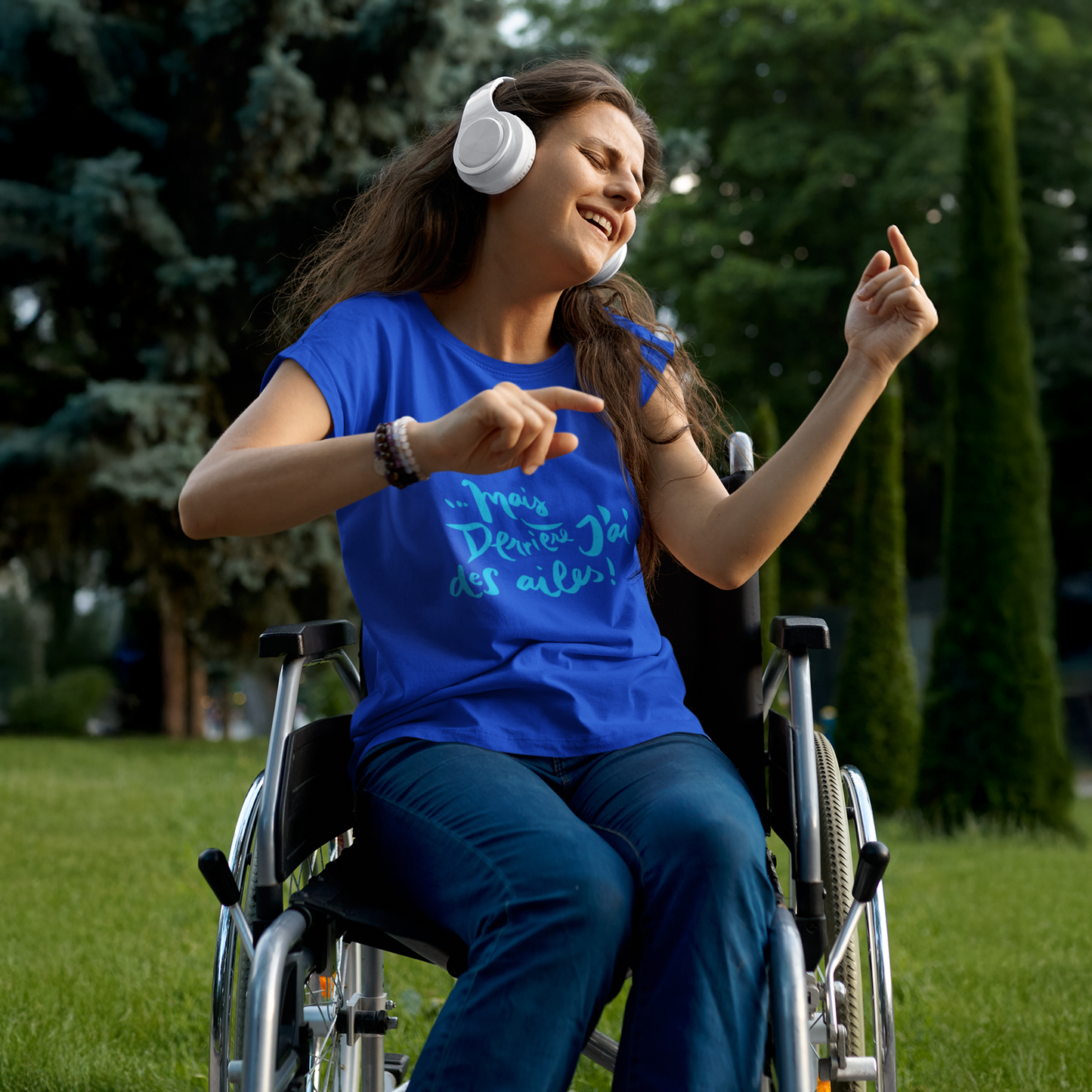 T-shirt Bleu royal | Unisexe | Coton 100 % Biologique en Conversion