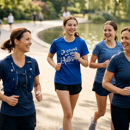 Je cours en bleu pour l'autisme I Mixte I Sport
