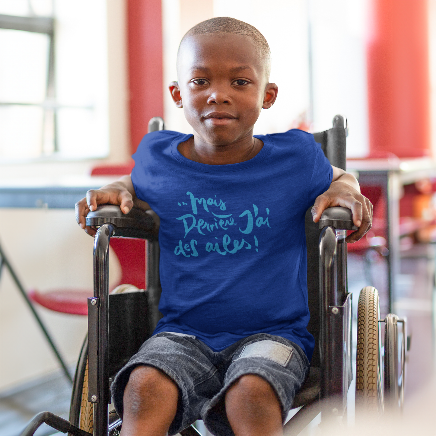 T-shirt Bleu royal | Unisexe | Coton 100 % Biologique en Conversion