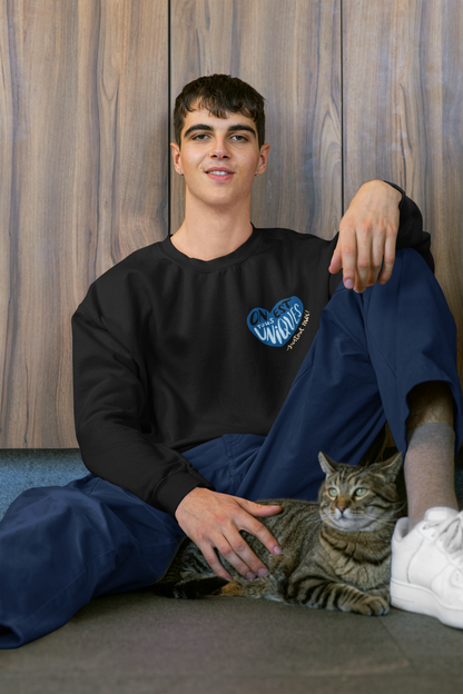 Unisex Premium Sweatshirt ALL UNIQUE Navy