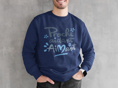 CLOSE MAGNET Navy Unisex Premium Sweatshirt