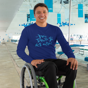 Sweat Bleu | Unisexe | 80% Coton Bio