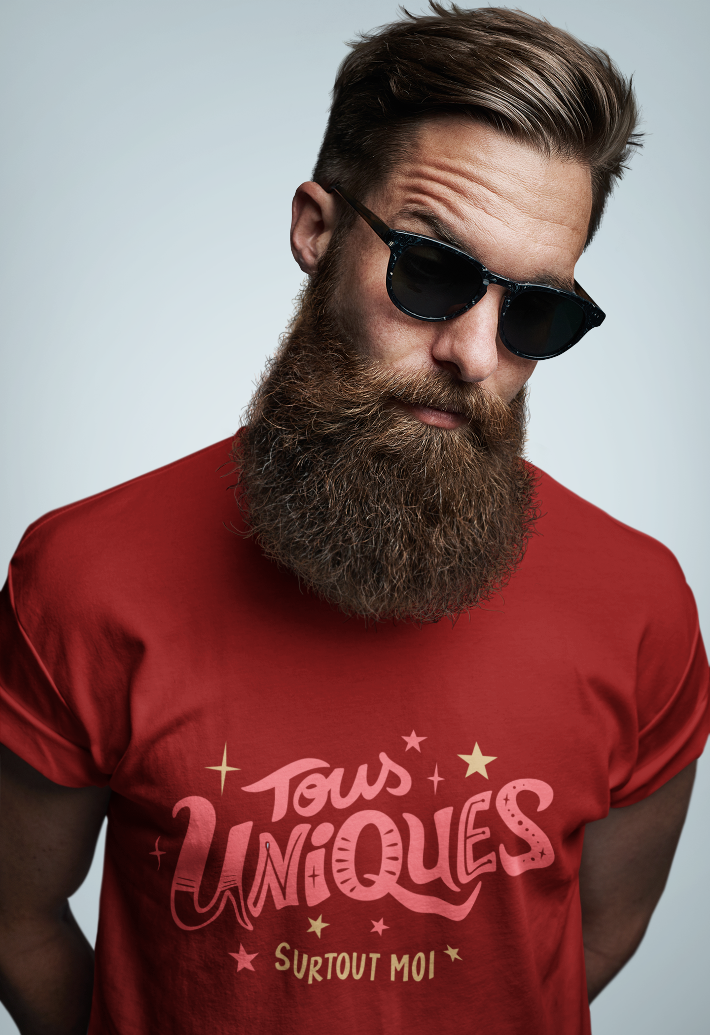 Unisex T-shirt ALL UNIQUE Red
