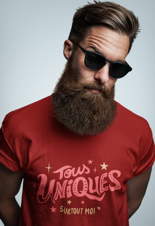 Unisex T-shirt ALL UNIQUE Red