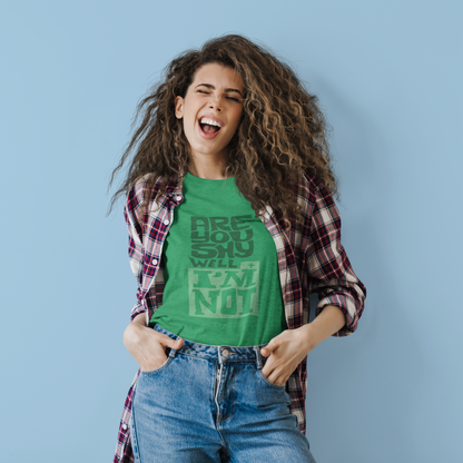 ARE YOU SHY Evergreen Unisex T-Shirt